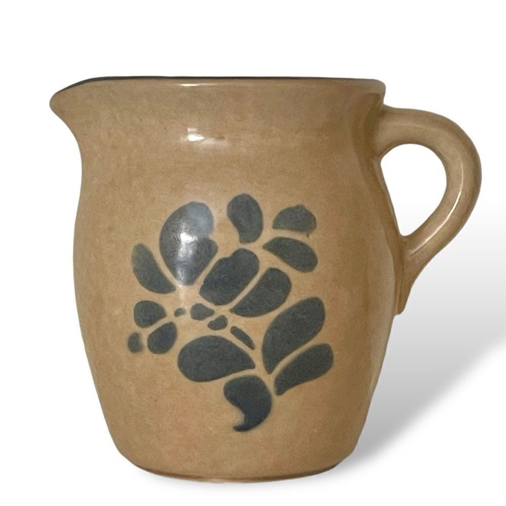 Vintage 1980’s Pfaltzgraff Pottery Stoneware Folk Art Creamer